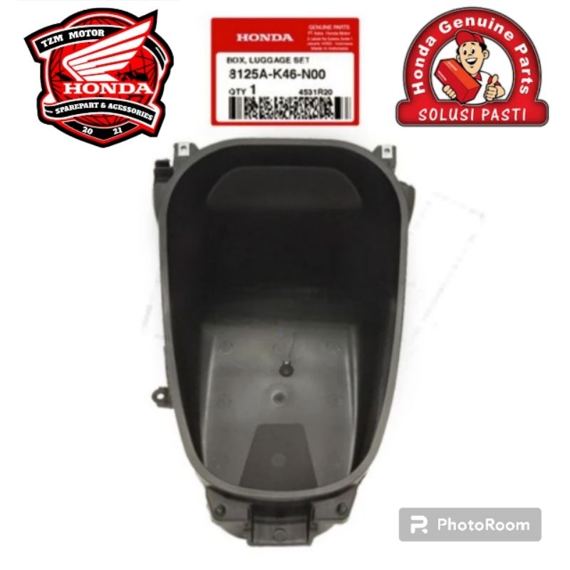 8125A-K46-N00 Box bagasi bawah jok Vario 110 fi non esp stater kasar original