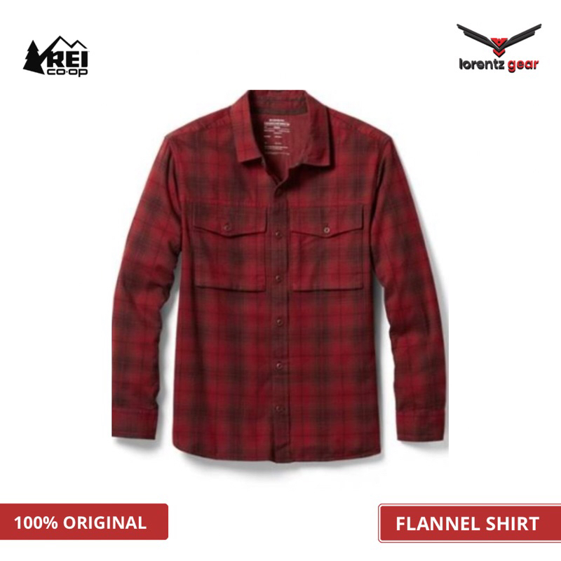 Kemeja Rei Coop Wallace Lake Flannel Shirt Original