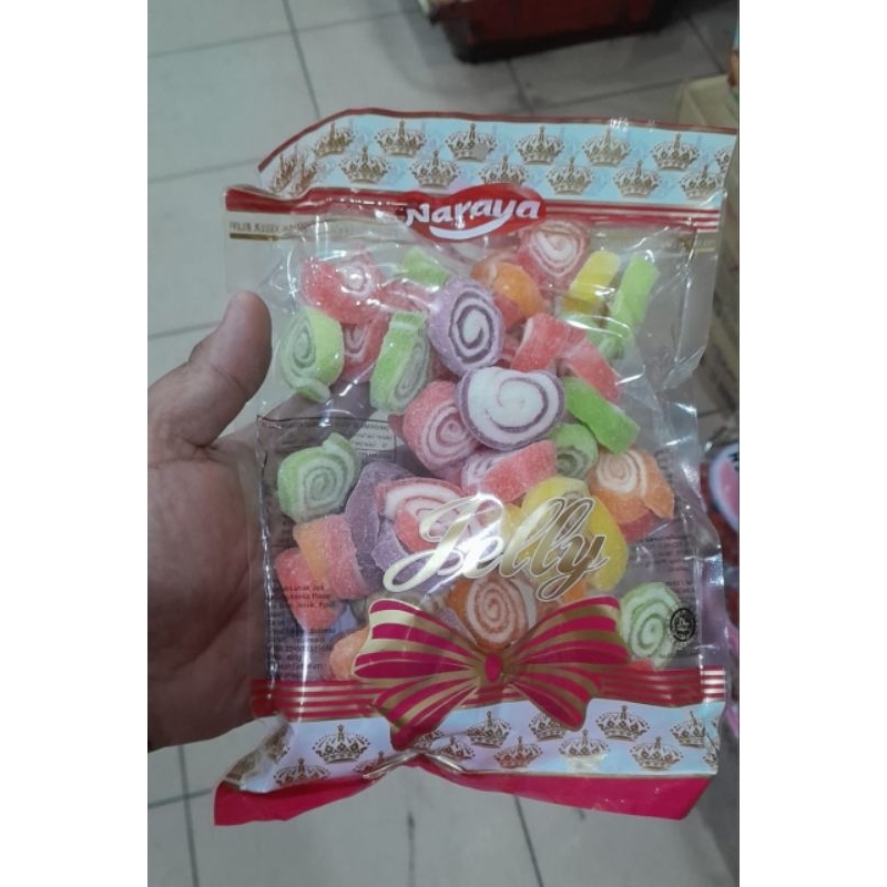 

Permen jelly Naraya Roll sandwich mini candy 400gr