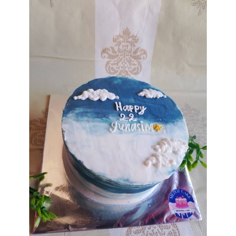 

Korean cake request motif/15cm/brownies choco cruncy/*baca deskripsi sebelum pembelian*