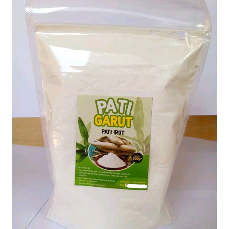 

Pati irut 500 gram Pati garut tepung irut asam lambung maag kronis nyeri uluhati sakit perut dll