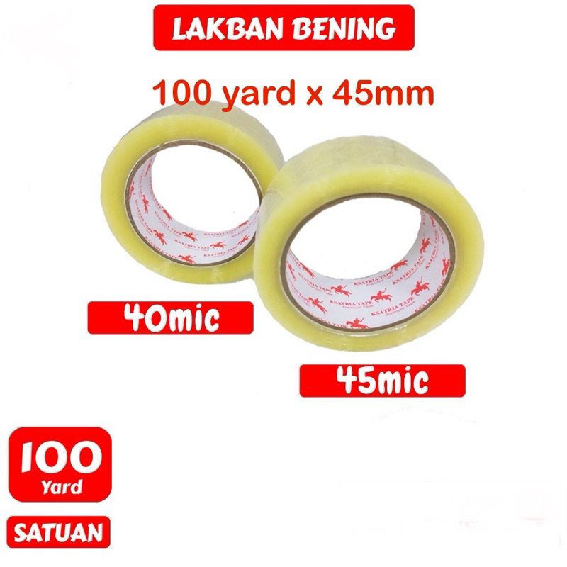 

1 ROLL LAKBAN BENING 100 yard x 45mm LAKBAN OPP TAPE