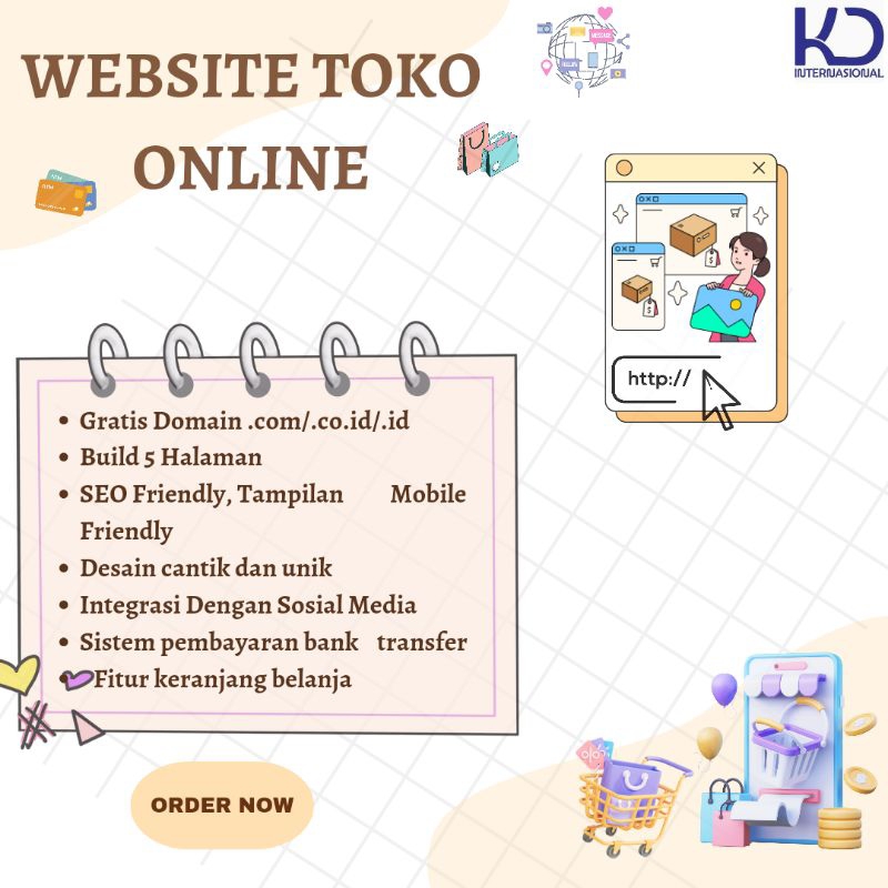 Jasa pembuatan website toko online