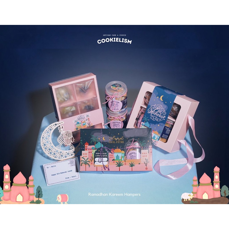 

Hampers Lebaran Premium Butter Soft Cookies - Crispy outside Chewy inside
