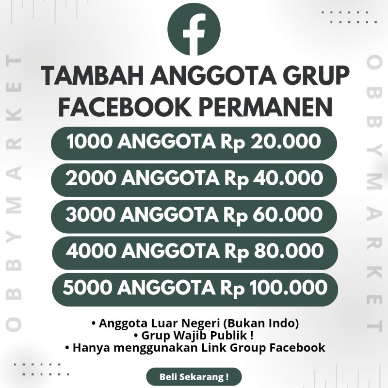 Penambah Member Group Facebook Permanen - Tambah Anggota Grup FB