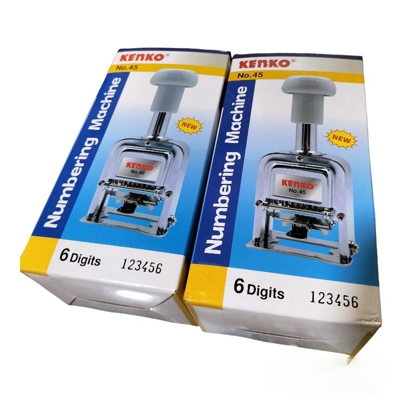 

AUTOMATIC NUMBERING MACHINE KENKO 45/STEMPEL NOMORATOR 6 DIGITS