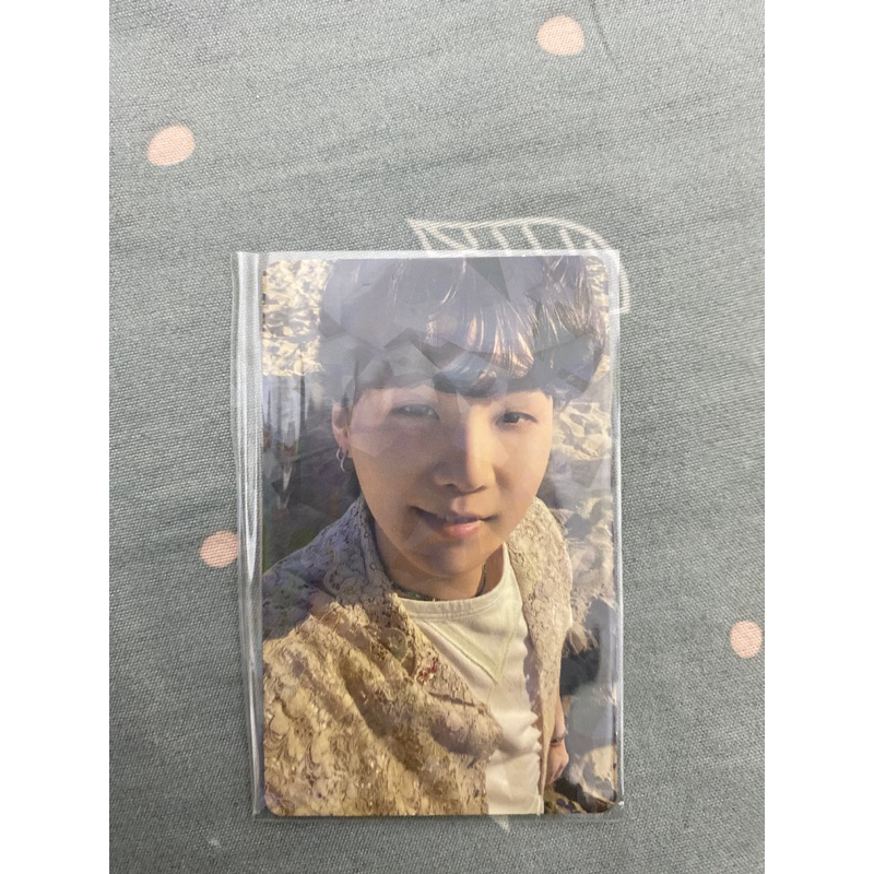 BTS suga official photocard butter album