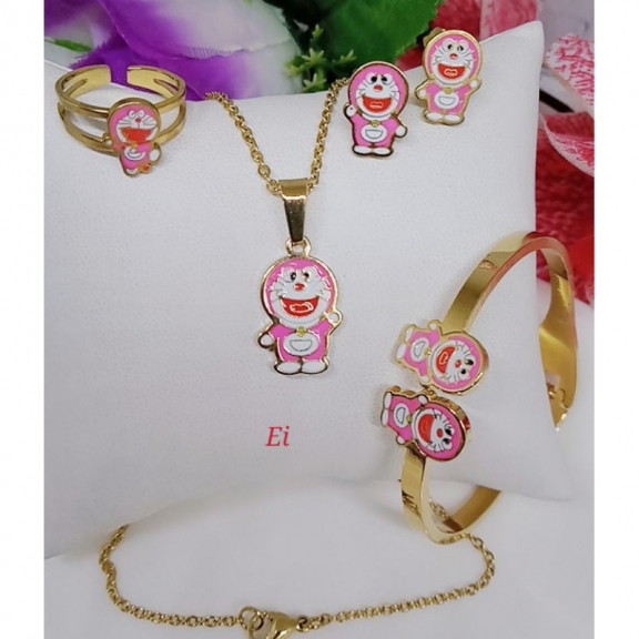 PERHIASAN ANAK GELANG DAN CINCIN TITANIUM