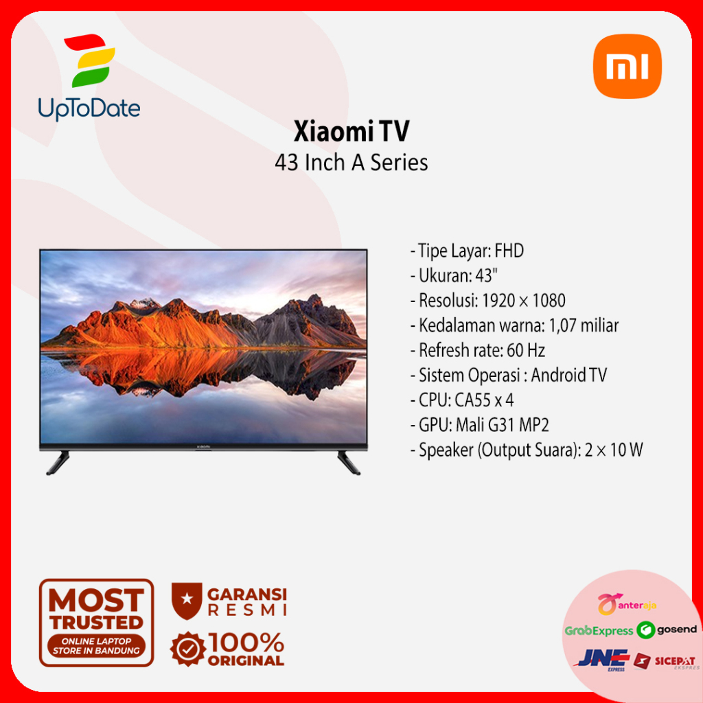 Xiaomi TV A Series 43 inch FHD 60Hz Google TV