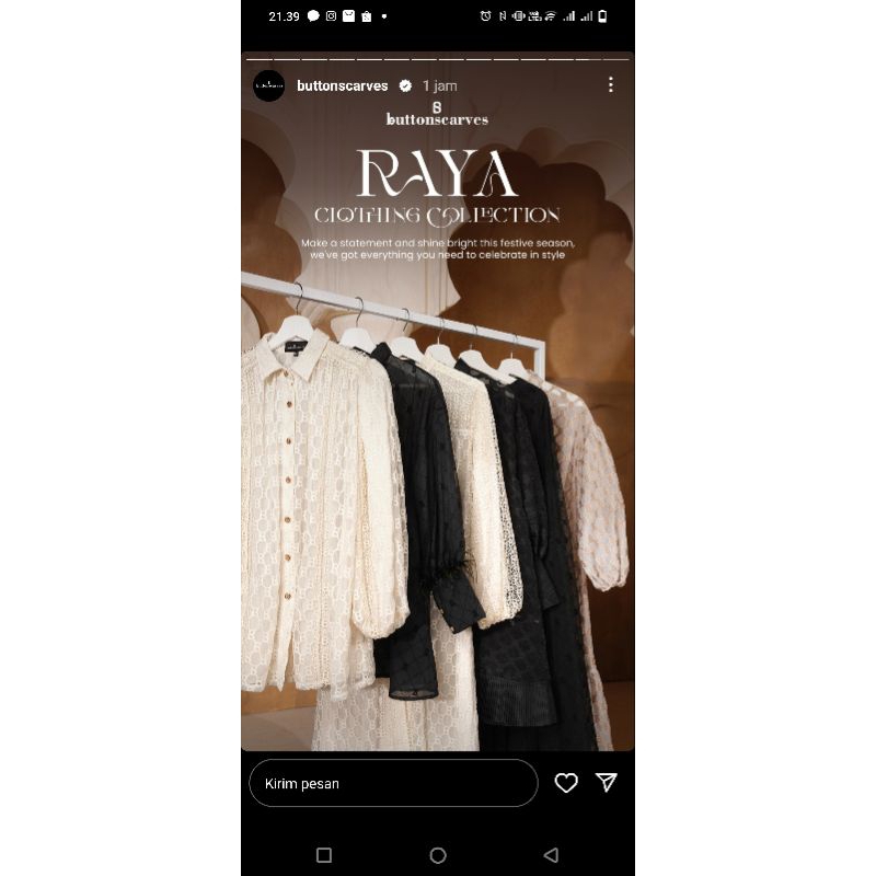 Preloved Briana Bag Buttonscarves