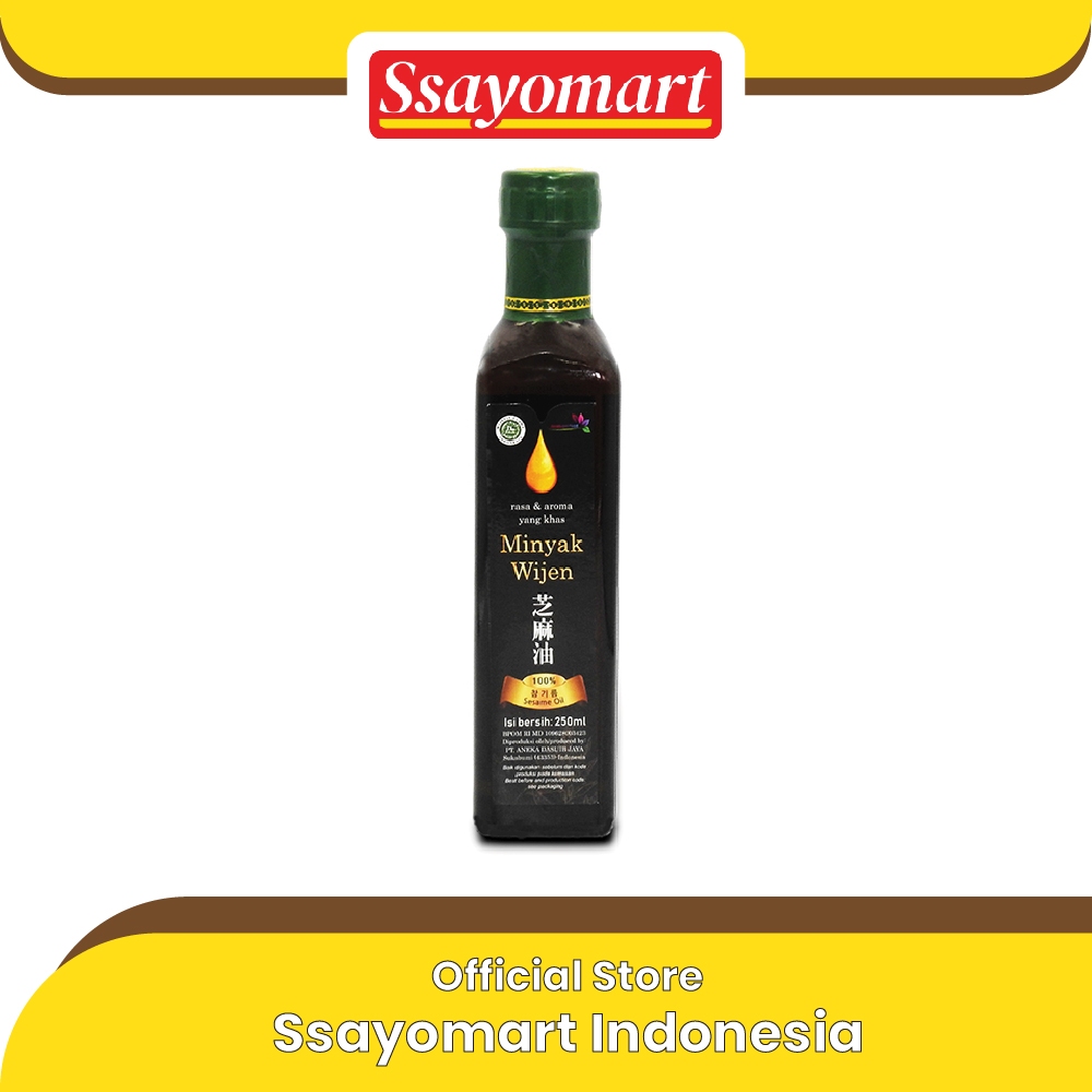 

Minyak Wijen 100% 250 ML / SESAME OIL KOREA