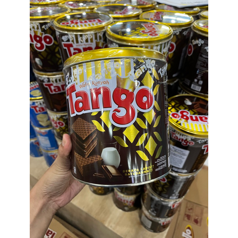 

Wafer Tango Kaleng 350gr Berbagai Rasa