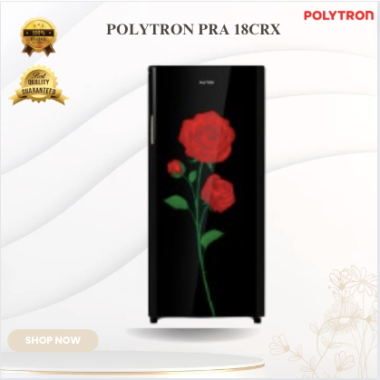 POLYTRON KULKAS 1 PINTU PRA 18CRX BELLEZA 180Liter/PRA18CRX/PRA 18 CRX/PRA-18CRX/KULKAS BELLEZA