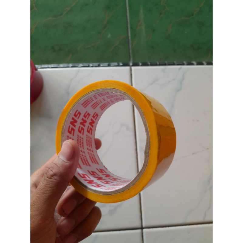 

Solasi /Lakban warna kuning 48*50y full color