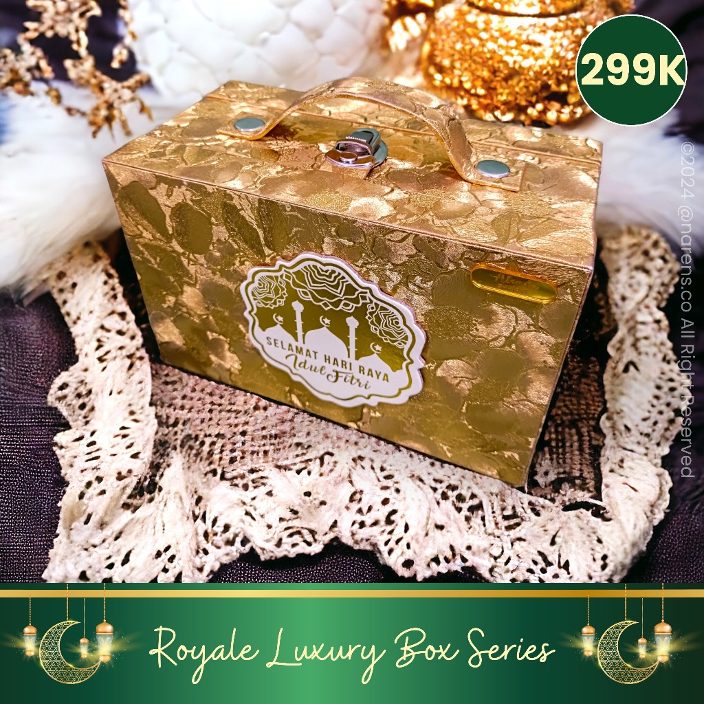 

NARENS.CO - ROYALE LUXURY BOX SERIES / PARCEL HAMPERS LEBARAN IDUL FITRI LUXURY BOX ROYALE SERIES
