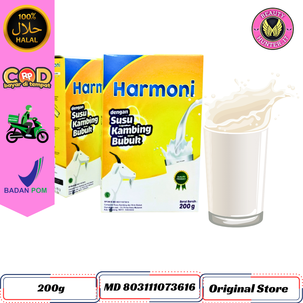 

Susu Kambing Harmoni Susu Kambing Bubul Harmoni 200g