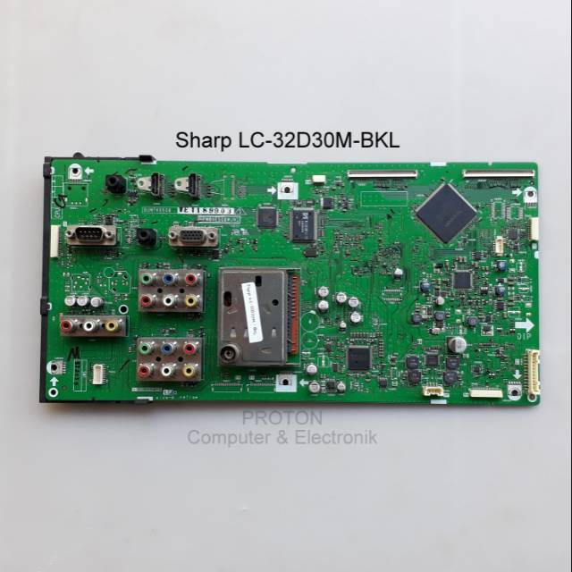 Mainboard LCD TV Sharp LC-32D30M-BKL LC 32D30M 32A33 32A33M 32A33ML 37A33ML BKL LC-32A33M LC-32A33ML
