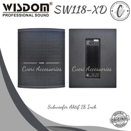 Wisdom SW-118XD Subwoofer Aktif 18 Inch Original SW118XD SW-118 XD