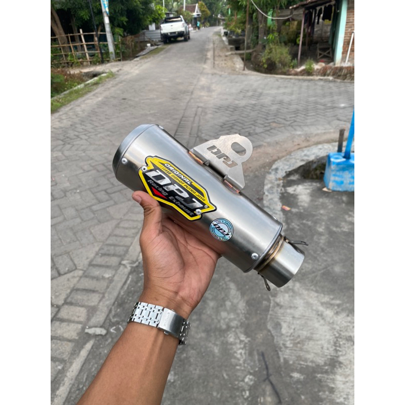 SILINCER KNALPOT DPJ ORIGINAL TYPE GP3 SARINGAN 1/2