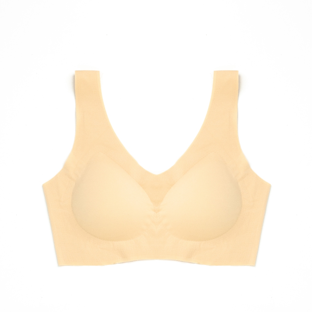 Ufbra Bra Kemben Bralette Tanpa Kawat Busa Sedang Bahan Nylon Seamless Tally BH8541