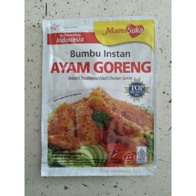 

Bumbu instan ayam goreng