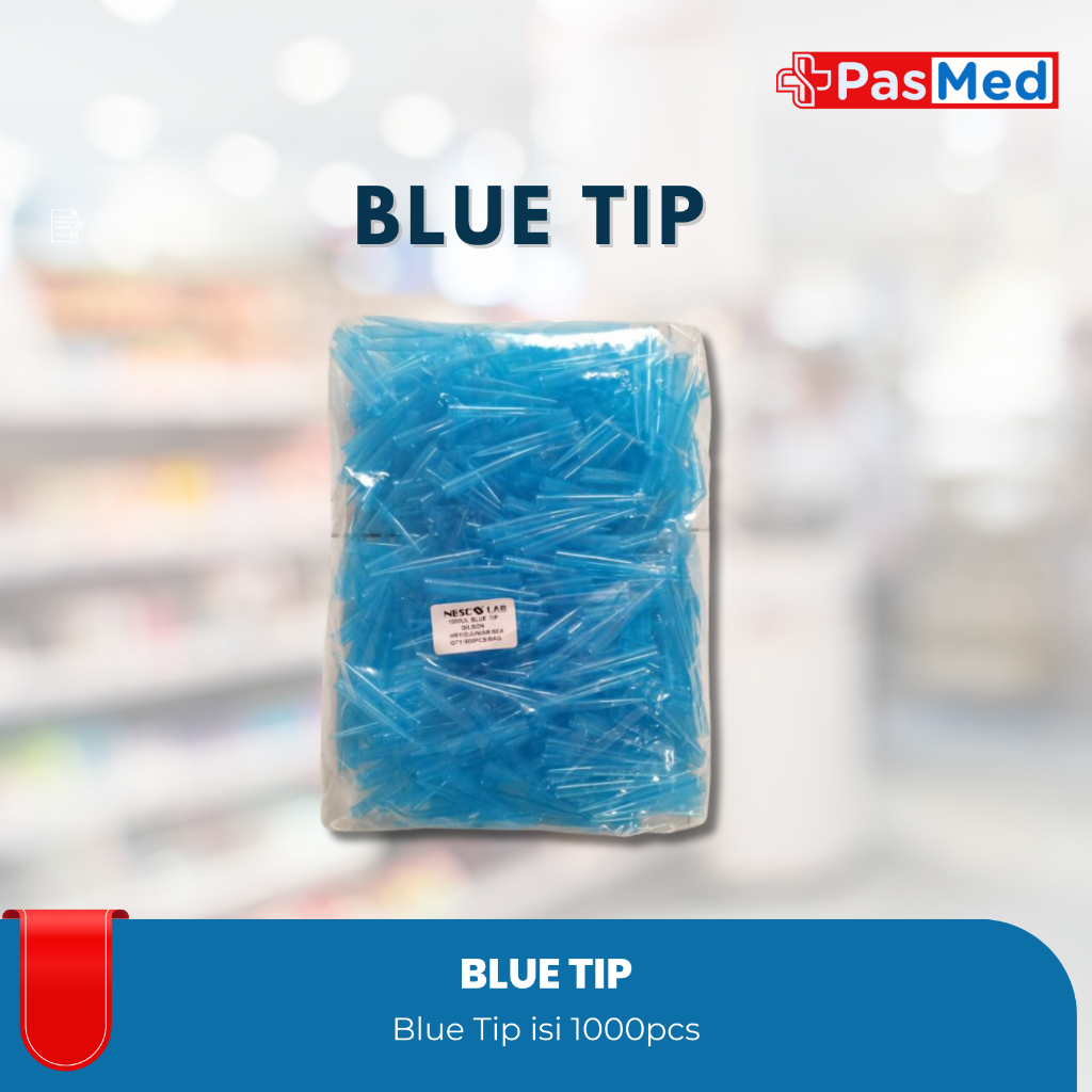 PASMED | ONEMED - Blue Tip Micropipet Pack isi 500
