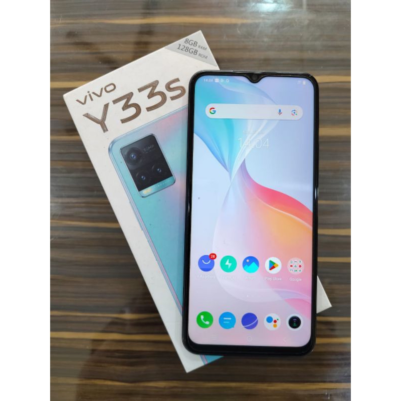 HP SEKEN VIVO Y33S RAM 8/128GB MESIN BELUM PERNAH DIBONGKAR BATTRE AWET MASIH NORMAL