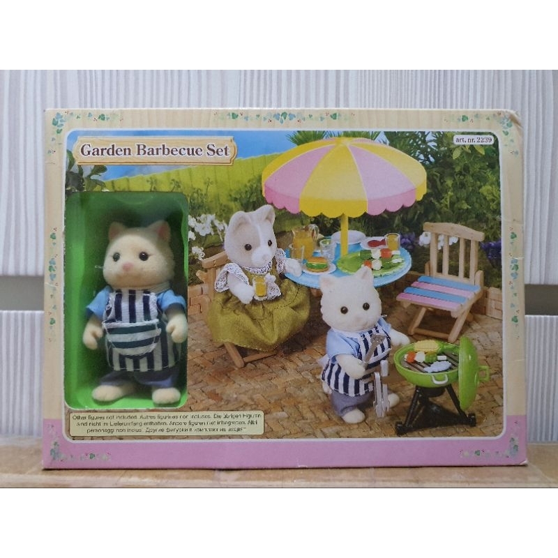 Sylvanian Families Hand Grip - Garden Barbecue Set