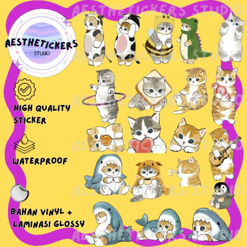 

STICKER CAT, CAT, KUCING, STICKER KITTEN, STICKER KUCING, STICKER VINYL, STICKER HP, STICKER LAPTOP, STICKER AESTHETIC, STICKER WATERPROOF, STICKER TUMBLER, STICKER JOURNAL, STICKER GLOSSY, STICKER VINYL GLOSSY, CUTE STICKER, STICKER LUCU, STICKER BOOK