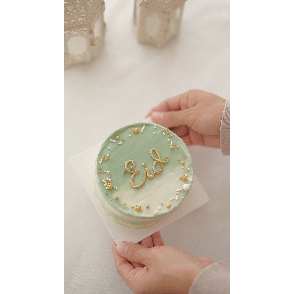 

Eid Mini Cake 10 cm / Cake Mini Idul Fitri / Kue Lebaran