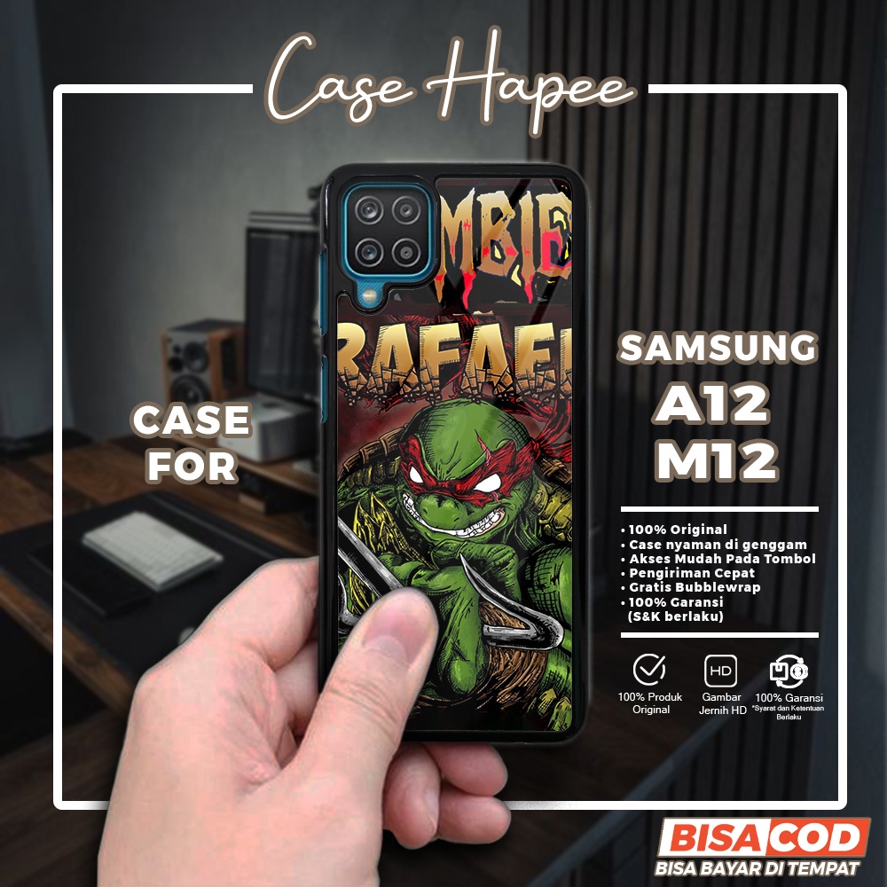 Case Samsung A12 M12 Casing Samsung A12 M12 [ZOMB] Casehapee Case Glossy Case Aesthetic Custom Case 