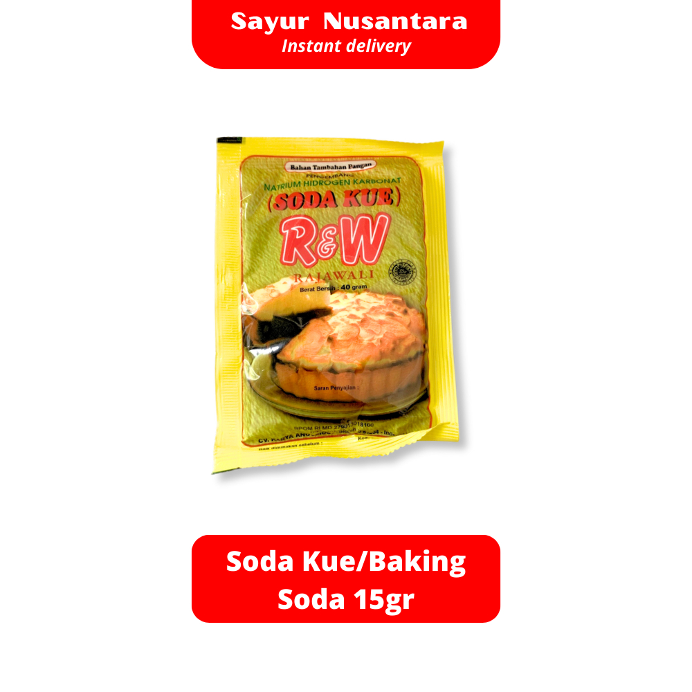 

Soda Kue/Baking Soda Cap Rajawali 15gr - Sayur Nusantara