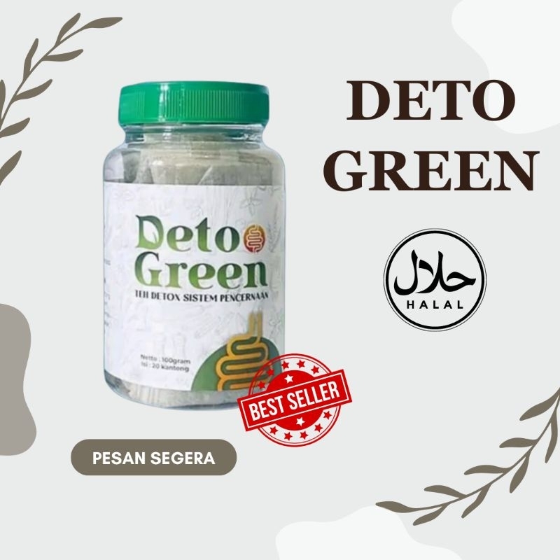 DETO GREEN ORIGINAL PEMBERSIH USUS KOTOR 100% AMPUH