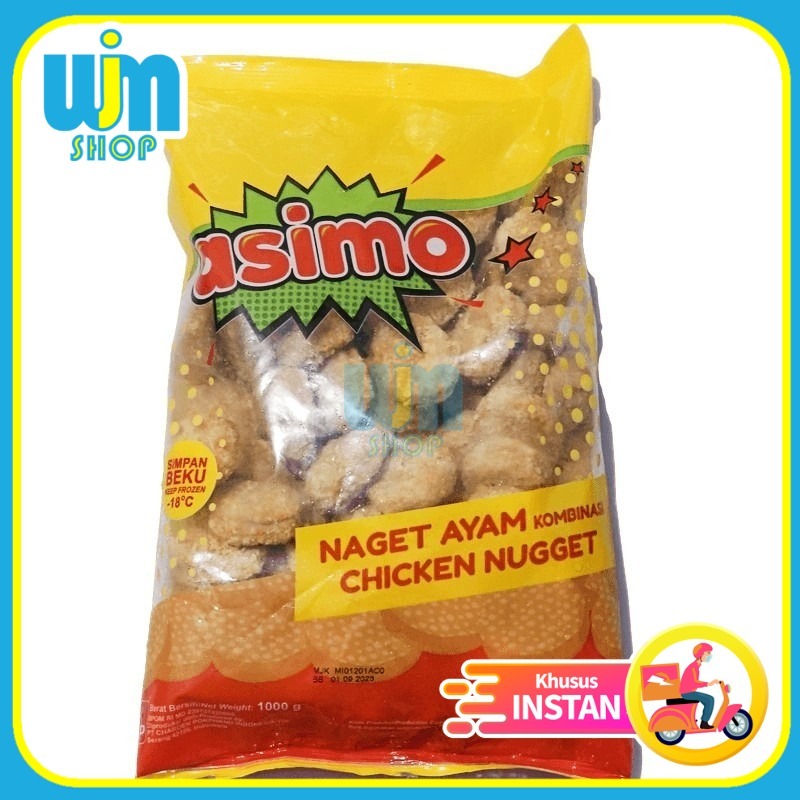 

Asimo Naget Coin 1kg Chicken Nugget WJM Makassar