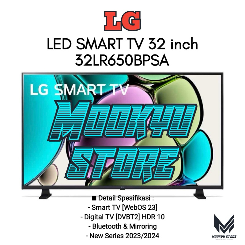 LG Smart TV 32 Inch 32LR650 | 32LR650BPSA IPS PANEL (2024)