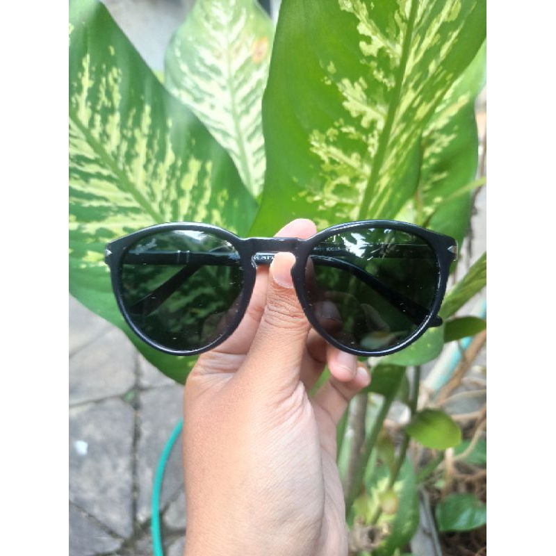 Kacamata vintage merk Persol Black PO 3241 95/31 Italy