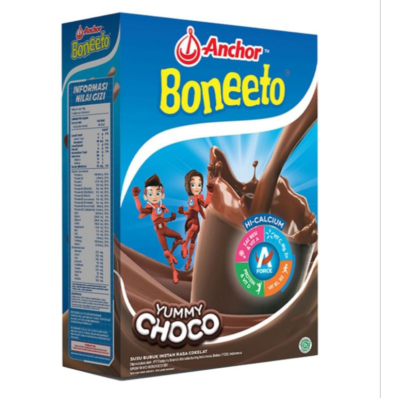 

Boneeto Coklat susu anak tinggi kalsium box kecil 320g