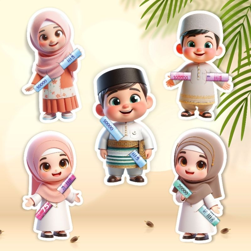 

Amplop Lebaran Peluk Karakter Lucu Gemoy Islami Banyak Varian 10pcs 20pcs 25pcs 50pcs
