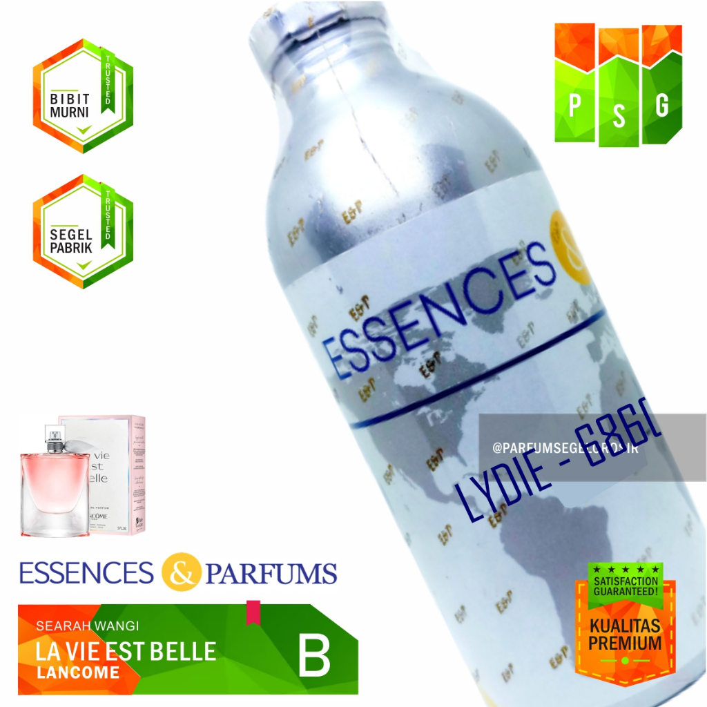 LYDIE | Grade B | Searah Wangi La Vie Est Bella | Essences | 500gr Segel