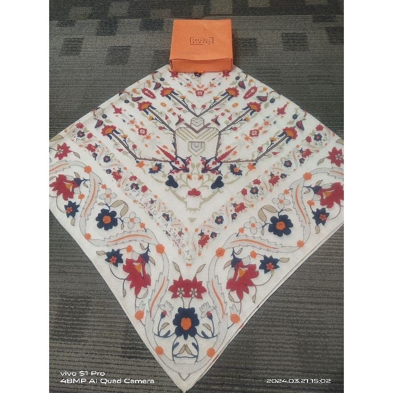 pelangi asmara scarf preloved