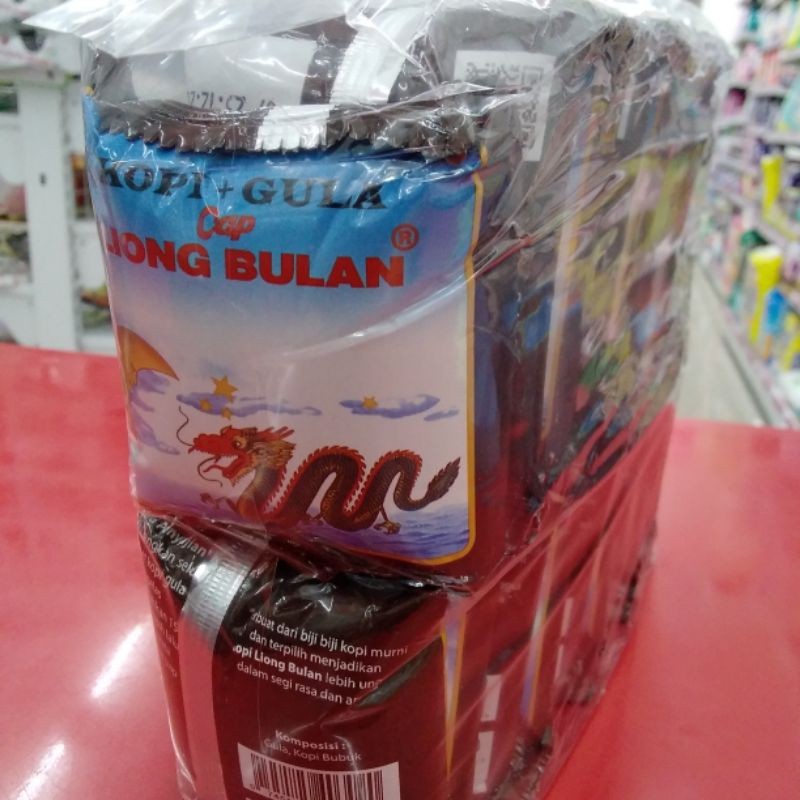 

Kopi liong bulan plus gula isi 20sachet