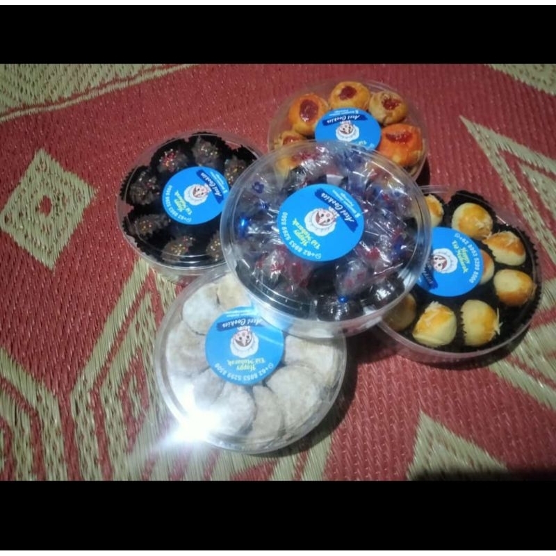 

Paket Nastar 5 Jenis kemasan 250 g