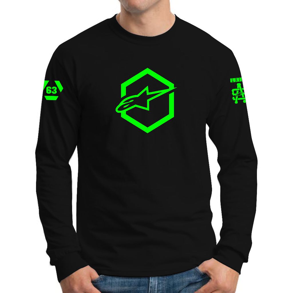 Kaos Pria Distro Kaos Pria Lengan Panjang / Baju Pria Dewasa Keren Kaos Distro Pria M L XL XXL