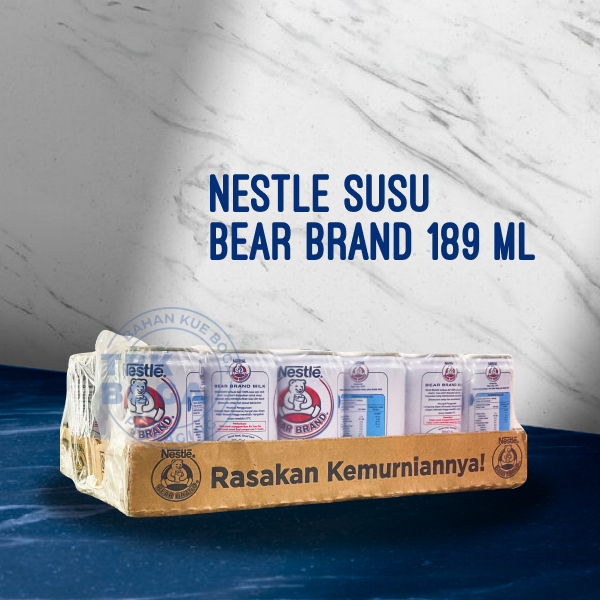 

Susu Bear Brand 189 ml Steril Beruang Murni Putih