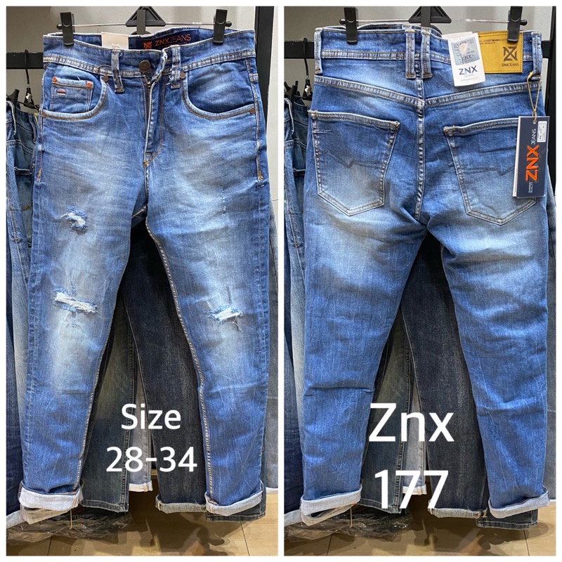 Celana panjang jeans pria znx celana panjang pria