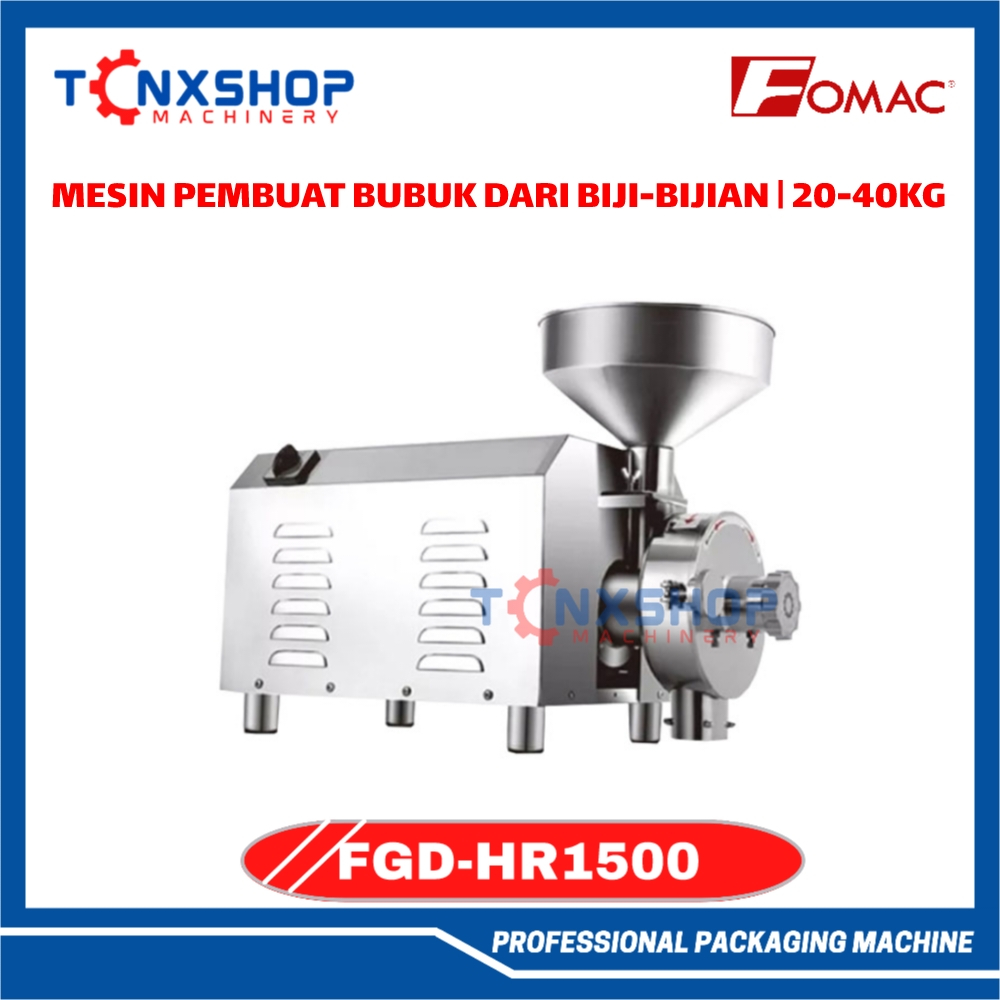 Mesin Penggiling Tepung Bubuk Kopi Coffee Grinder FGD-HR1500 FOMAC