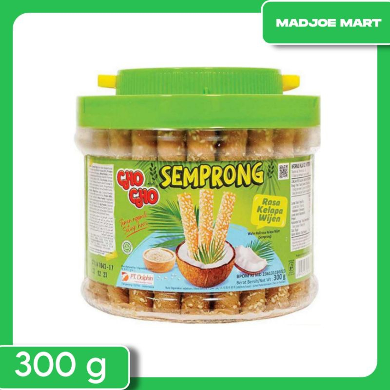 

Cho Cho Wafer Roll Semprong Kelapa Wijen 300g