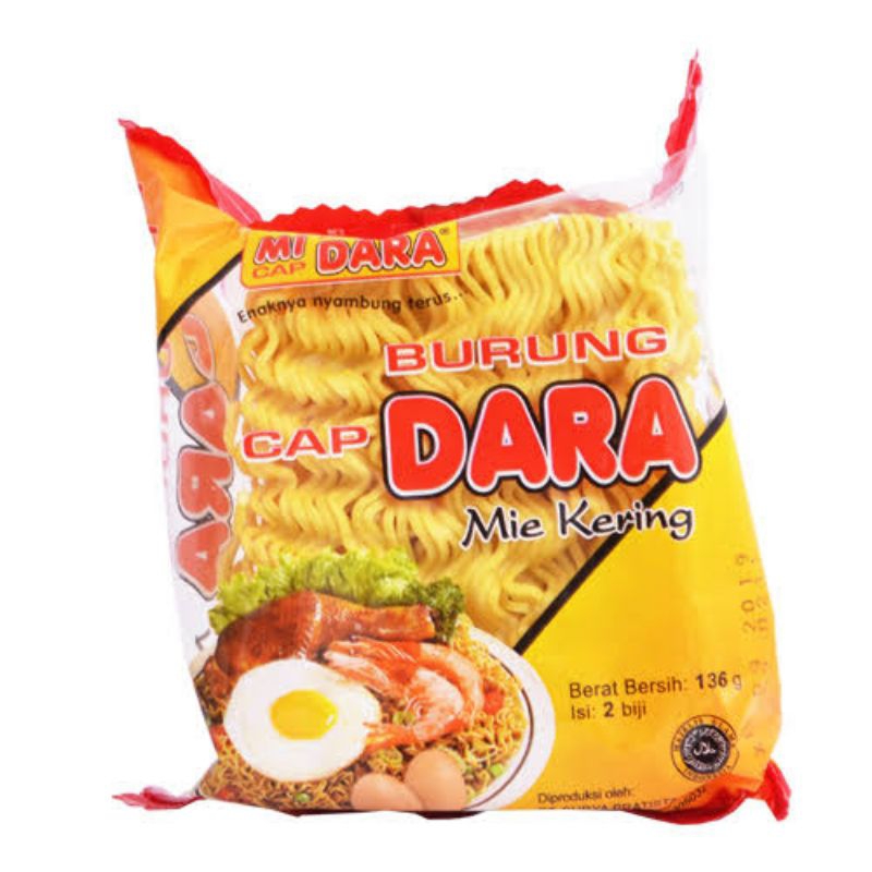 

Burung Dara Mie Kering 136 Gram