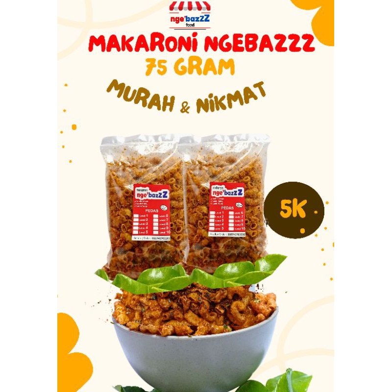 

Makaroni daun jeruk aneka rasa no micin murah enak ngebazzz