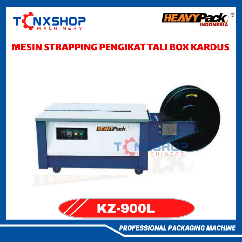 Mesin Strapping Pengikat Tali Box Kardus HEAVYPACK  KZ-900L